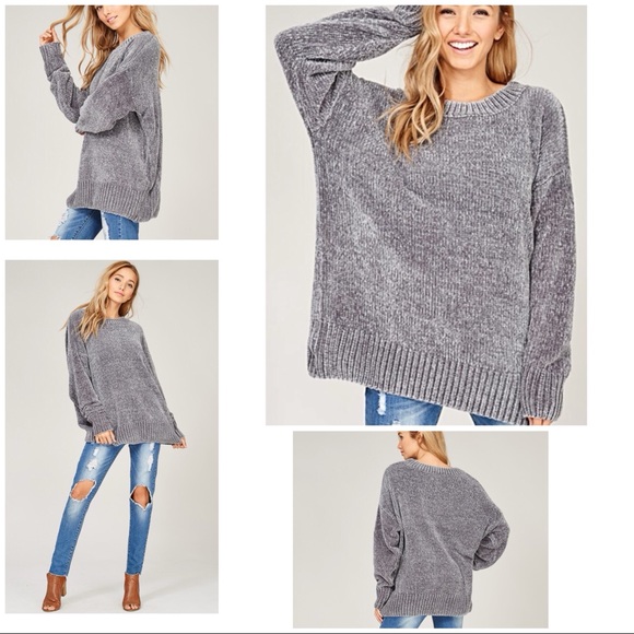 Last One! Chenille Sweater - Picture 3 of 7